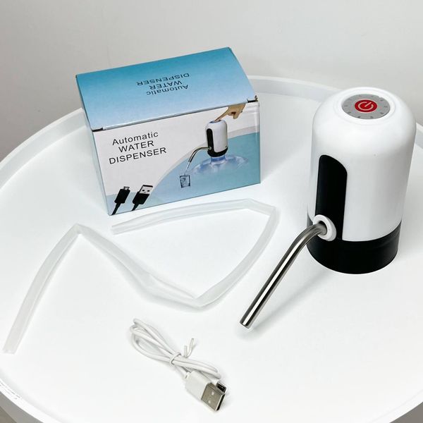 Электрическая аккумуляторная помпа для бутилированной воды Water Dispenser EL-1014  100318 фото
