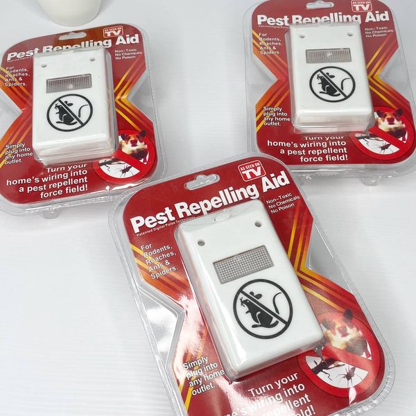 Ультразвуковой отпугиватель грызунов и насекомых Riddex Pest repelling Aid 100031 фото