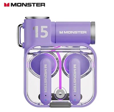 Беспроводные наушники с микрофоном MONSTER Airmars XKT 15 TWS Фиолетовые 100421 фото