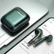 Бездротові навушники J18 TWS Bluetooth EARBUDS із зарядним кейсом Зелені 100424 фото 8
