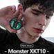 Бездротові ігрові навушники Airmars Monster XKT10 Зелені 100380 фото 7