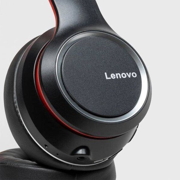 Бездротові Bluetooth навушники Lenovo HD200 з мікрофоном Black 100416 фото