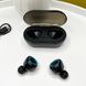 Бездротові вакуумні навушники з синім TWS Bluetooth з зарядним кейсом  100224 фото 4