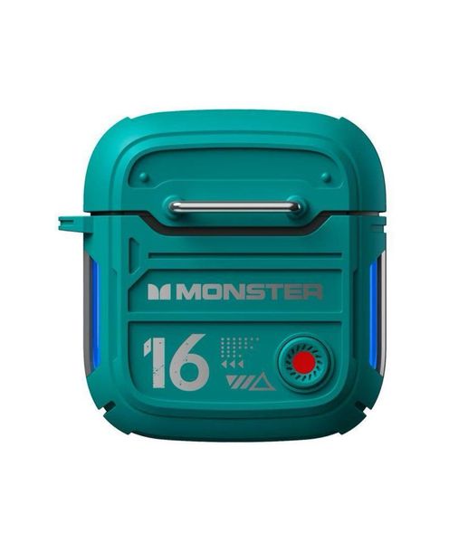 Ігрові Bluetooth - навушники Monster Airmars XKT16 Green 100382 фото