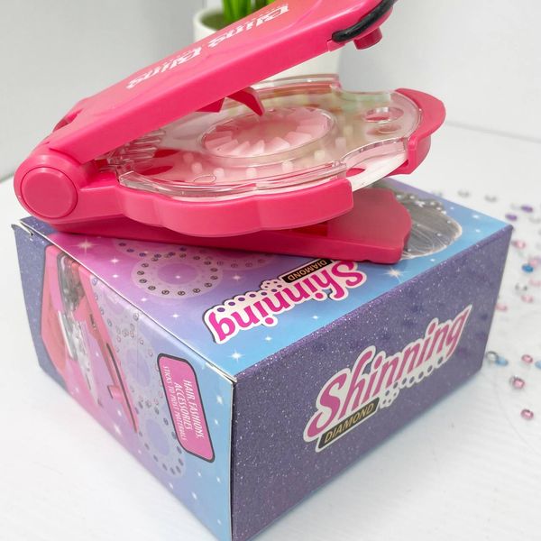 Інтерактивна зачіска для дівчаток Magic Jewel Drill Diy Краса Play Set Toy Braider Kits 100126 фото