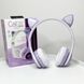 Беспроводные наушники с кошачьими ушками CAT EAR Headphones VZV-23M Bluetooth Фиолетовые 100291 фото 1