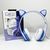 Беспроводные наушники с кошачьими ушками CAT EAR Headphones VZV-23M Bluetooth Синие 100292 фото