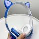 Бездротові навушники з котячими вушками CAT EAR Headphones VZV-23M Bluetooth Сині 100292 фото 5