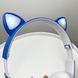 Бездротові навушники з котячими вушками CAT EAR Headphones VZV-23M Bluetooth Сині 100292 фото 8