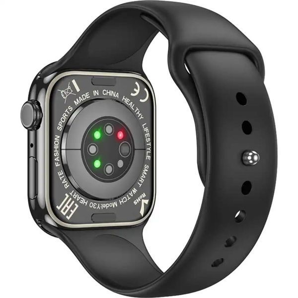 Смарт-годинник Hoco Y30 Smart Bluetooth IP67 з вимірюванням пульсу, крокоміром та підрахунком калорій &mdash; Чорний 100719 фото