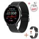 Смарт часы Lige Smart Watch для Android и iOS, пульсометром, тонометром, шагомером Черные 100435 фото 1