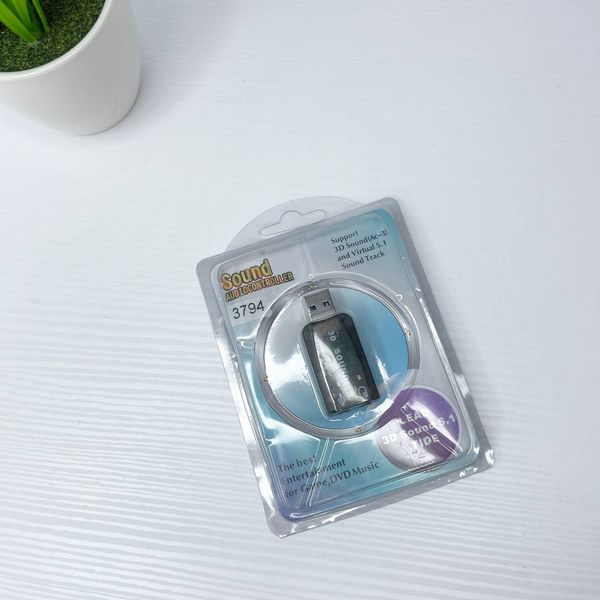 Звукова карта USB 3D sound 5.1 100089 фото