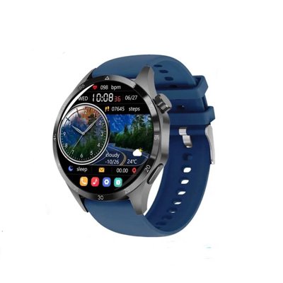 Смарт годинник Watch GT4 PRO Amoled NFC Сині 100442 фото