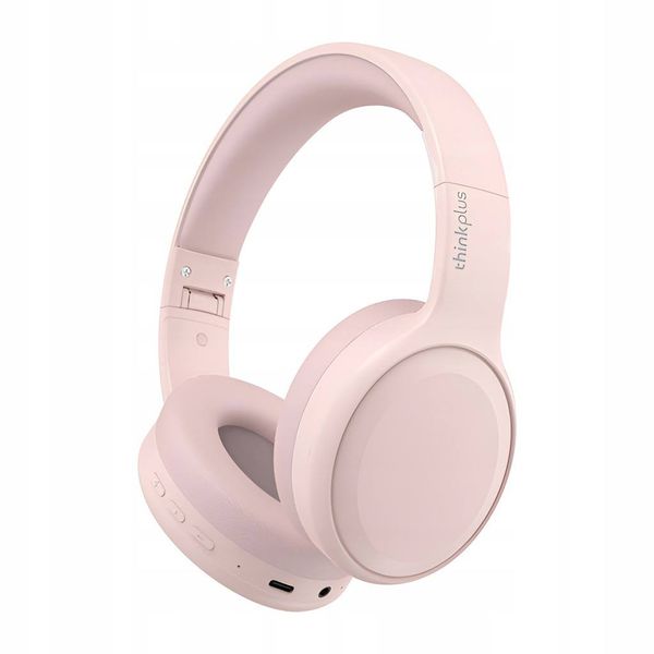 Повнорозмірні оригінальні навушники Lenovo TH30 Pink 100414 фото