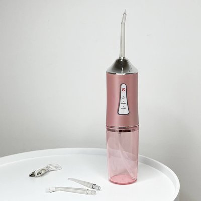 Ирригатор для зубов и полости рта Portable Oral Irrigator Розовый 100303 фото